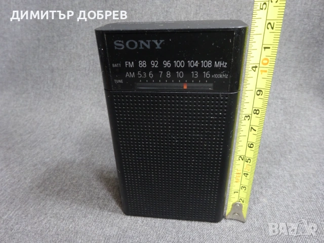 SONY ICF-P26 FM/AM ТРАНЗИСТОР РАДИО, снимка 10 - Радиокасетофони, транзистори - 52431464