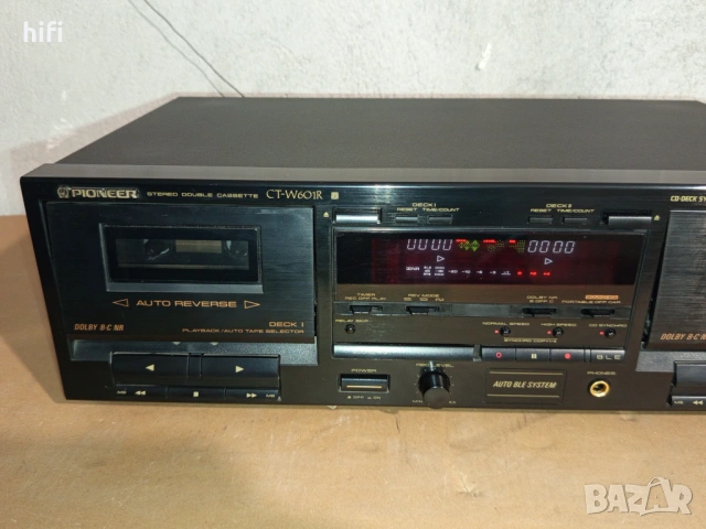 Двукасетен дек Pioneer CT-W601R, снимка 4 - Декове - 54714183