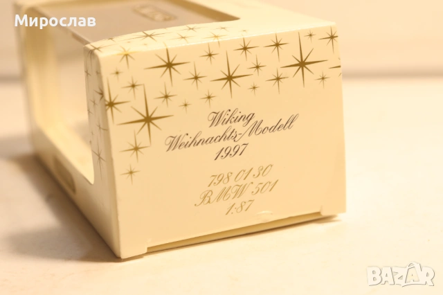 WIKING H0 1/87 BMW 501 РЕТРО МОДЕЛ КОЛИЧКА, снимка 3 - Колекции - 54758678