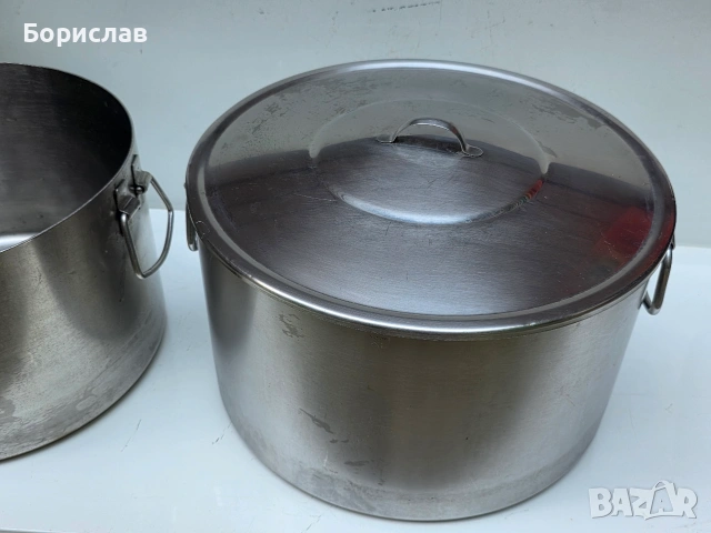 Неръждаем казан - алпака 30 л., снимка 2 - Други стоки за дома - 55125516