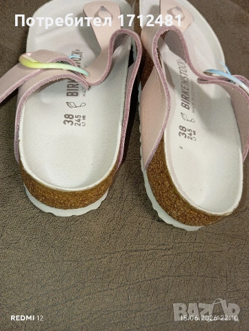 Birkenstock 38 номер , снимка 7 - Чехли - 54952371