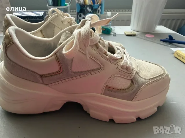 Сникърси ZARA / Зара 39 номер, снимка 3 - Дамски ежедневни обувки - 55390689