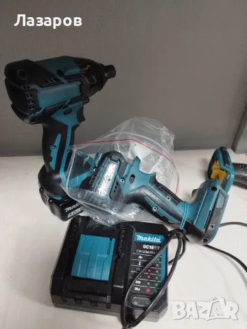 Импакт Makita 18v, снимка 3 - Винтоверти - 55621557