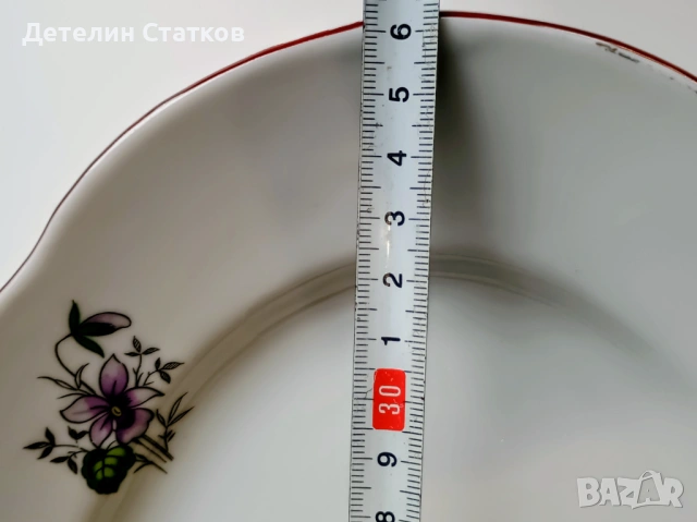 Порцеланово плато на Изида, снимка 9 - Чинии - 54426934