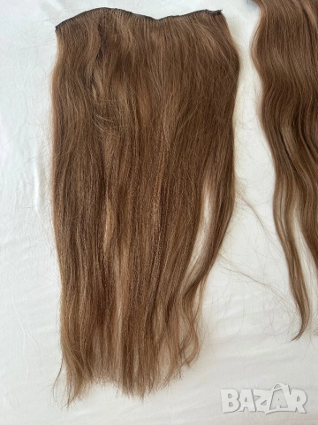 Естествена коса 200 гр., 60 см , нова, снимка 2 - Аксесоари за коса - 54984784