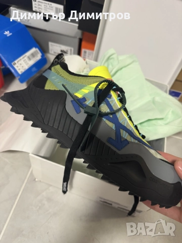 OFF-WHITE ODSY-1000 'BLACK BLUE YELLOW