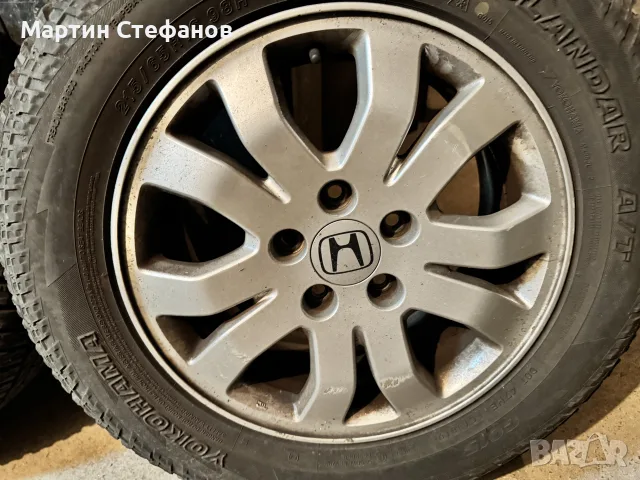 Оригинални джанти Honda CRV 2 (Хонда ЦРВ 2) 16” 5x114.3 + гуми Yokohama, снимка 4 - Гуми и джанти - 55565520