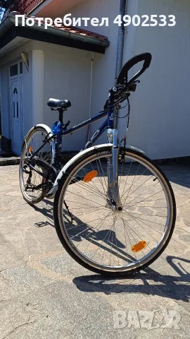 Продавам градски велосипед Drag Marathon, автомат Altus Shimano 6 скорости, предни телескопи, снимка 2 - Велосипеди - 55472043