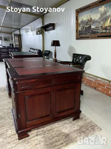  Честърфийлд/Chesterfield Executive Директорско бюро , снимка 5 - Бюра - 55593537