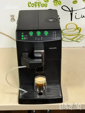 Кафемашина кафе автомат Philips cappuccino с гаранция, снимка 10 - Кафемашини - 55372214