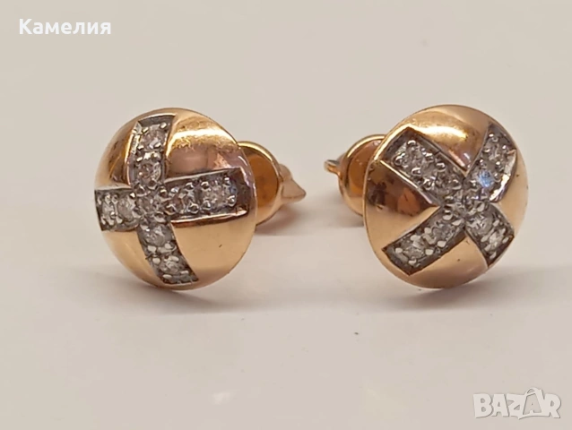 Руско злато , снимка 4 - Обеци - 55076393