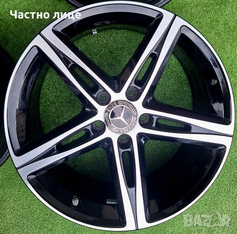Продавам 4бр оригинални 18-ки джанти за Мерцедес А,B, W204,W205,CLA, снимка 4 - Гуми и джанти - 54886668