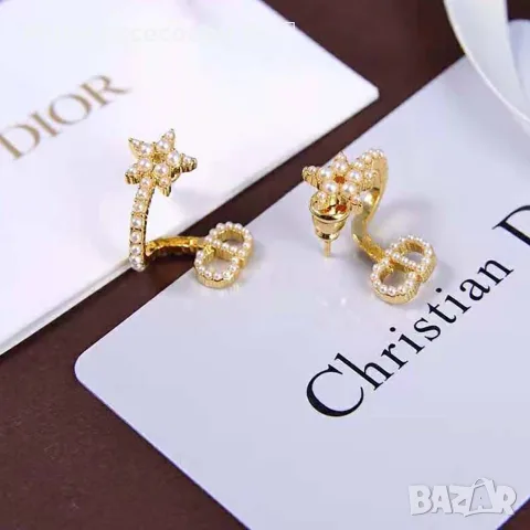 DIOR Clair D Lune обеци, снимка 4 - Обеци - 55650210
