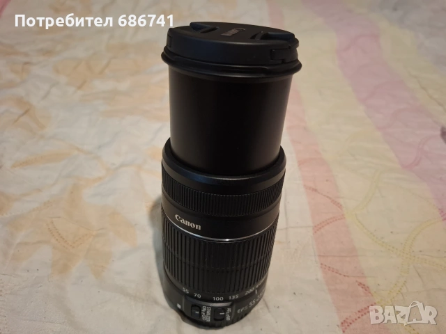 Обектив Canon EF-S 55-250 mm 1:4-5,6 IS II, снимка 6 - Обективи и филтри - 55238857