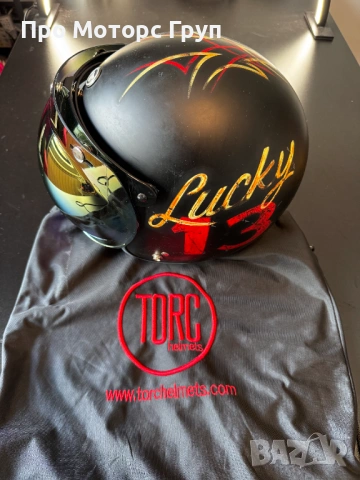 Каска TORC Lucky 13 Open Face “M”