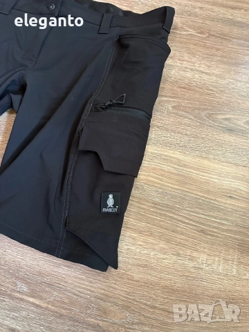 НОВ мъжки технически къс панталон Mascot CORDURA FLex Accelerate work shorts full stretch, Black , , снимка 3 - Други - 54619788