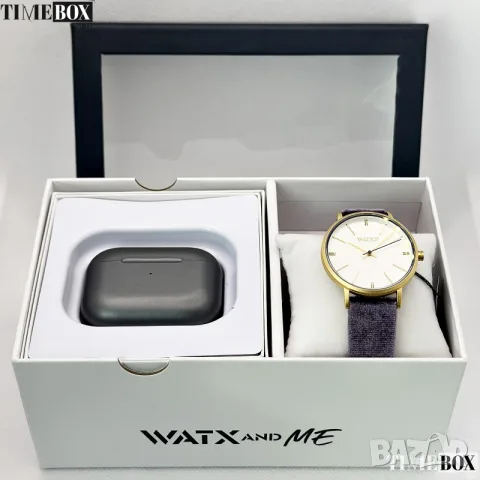Watx and Colors Ladies Purple/Gold + Earbuds, снимка 2 - Дамски - 55362750