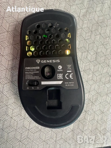 мишка Genesis Zircon 550 - Wireless RGB mouse, снимка 3 - Клавиатури и мишки - 54488267