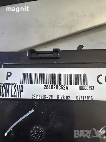 284B2BC52A BCM модул NISSAN NOTE 28119296-2B, снимка 2 - Части - 55483587