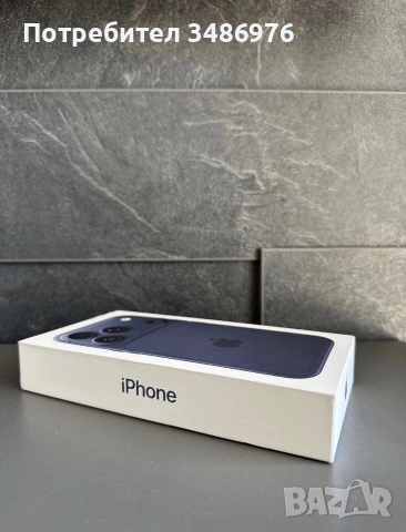 Iphone 17 pro DEEP BLUE 512GB ЧИСТО НОВ!, снимка 3 - Apple iPhone - 55145454