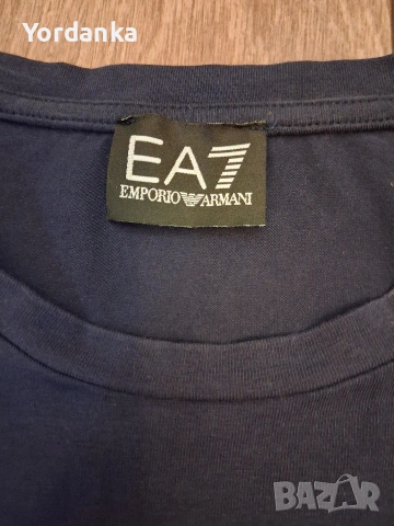 Мъжка тениска Emporio Armani, снимка 2 - Тениски - 54591457