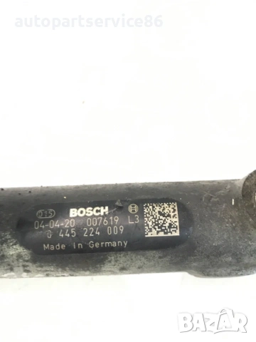 Горивна рейка за Citroen Jumper 2.8 HDi (2001-2006) Bosch 0445224009, снимка 3 - Части - 54552229