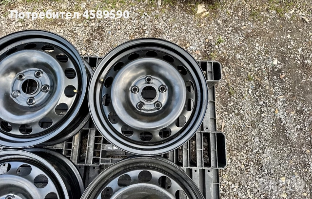 4бр.ЧИСТО НОВИ Оригинални железни джанти 16цола ET50 за Vw,Audi,Seat,Skoda, снимка 6 - Гуми и джанти - 51808249