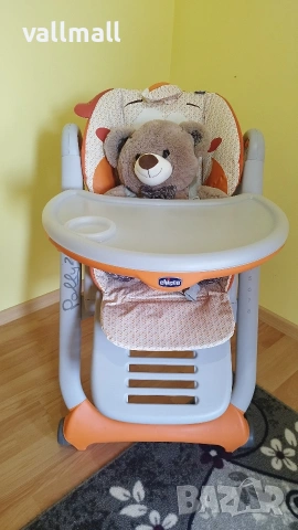 Столче за хранене Chicco - Polly 2 Start, Fancy Chicken, снимка 3 - Столчета за хранене - 54826536