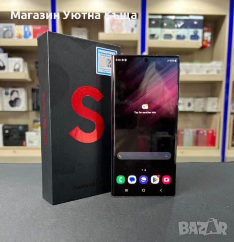 Samsung Galaxy S22 Ultra 128GB НОВА БАТЕРИЯ Purple / Лилав – Перфектен!, снимка 2 - Samsung - 54703819