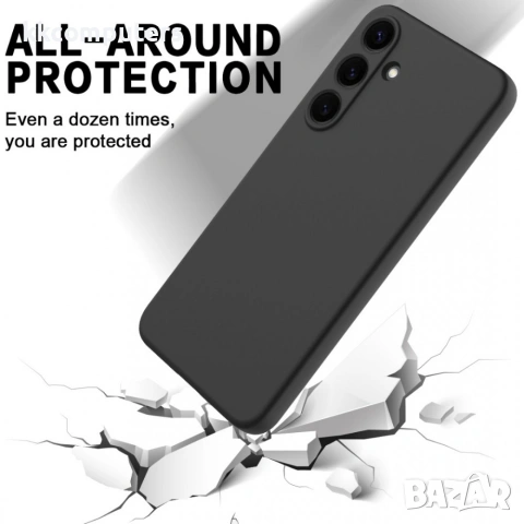 За ZTE Blade V80 Max 4G / nubia V80 Max 4G Силиконов Калъф с Каишка за Ръка и Скрийн Протектор – 4 ц, снимка 6 - Калъфи, кейсове - 55151830