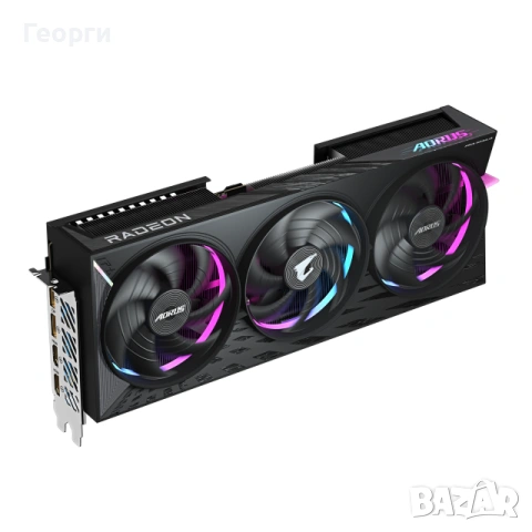графична карта GIGABYTE AORUS Radeon™ RX 9070 XT ELITE, 16GB GDDR6 