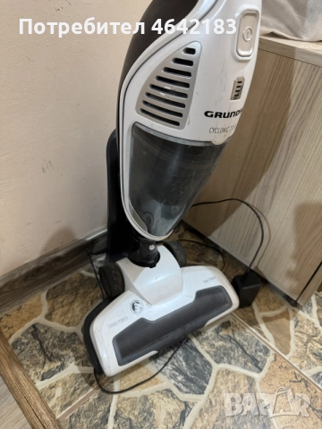 Вертикална акумулаторна прахосмукачка Grundig, снимка 2 - Прахосмукачки - 55451275