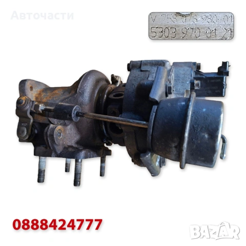 Турбина/Турбо BorgWarner Citroen C4/C5/DS/Peugeot 308/508/5008/RCZ - 1.6 THP (2006 г.+) 53039700121, снимка 3 - Части - 55229668