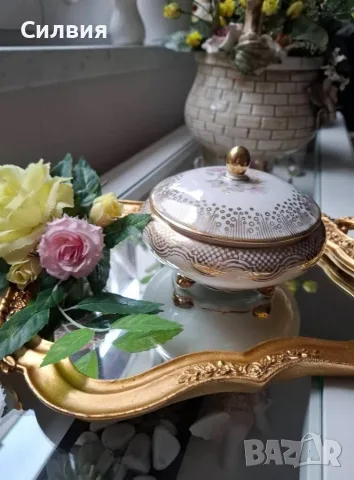 Порцеланова кутия , снимка 2 - Декорация за дома - 55354976