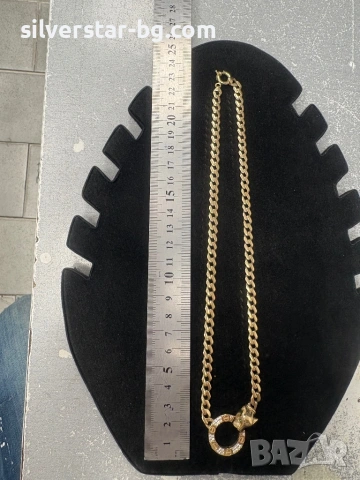 Златно колие cartier 20, снимка 11 - Колиета, медальони, синджири - 54672355