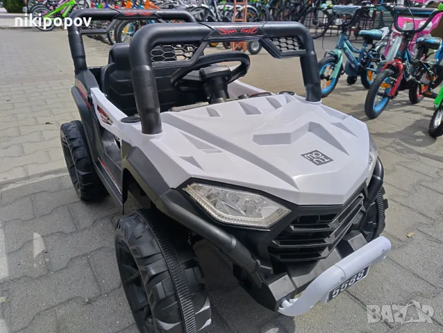 TEXAS акумулаторен джип FAST UTV бял