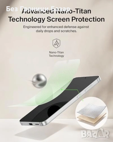 Нов Ултратънък протектор за Samsung Galaxy S26+ Belkin 0.22 мм против отблясъци, снимка 6 - Стъкла за телефони - 54103929