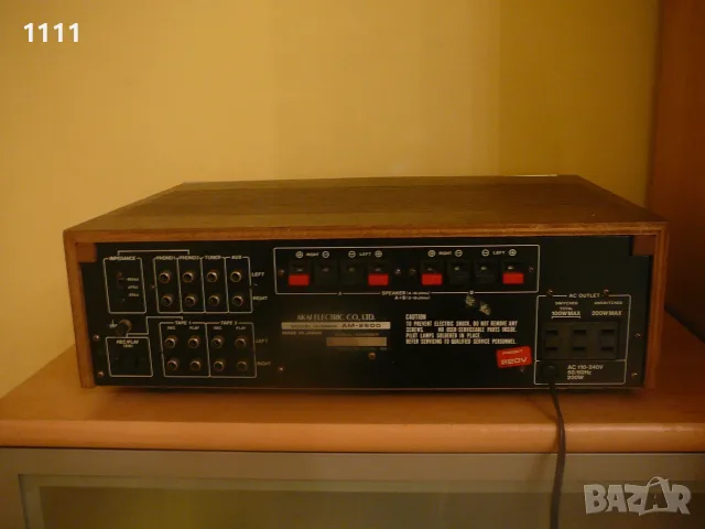 AKAI     AM-2600, снимка 8 - Ресийвъри, усилватели, смесителни пултове - 55354870