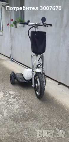 Електрическа триколка 500w 48v , снимка 4 - Велосипеди - 53875941