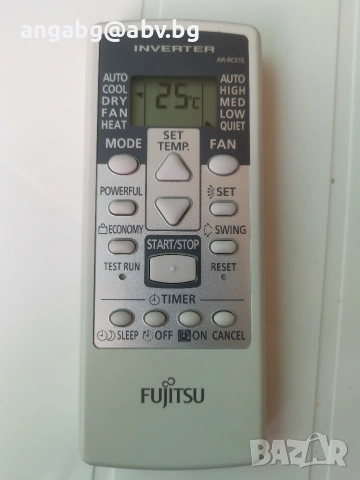 Дистанционно Fujitsu Inverter модел AR-RCE1E