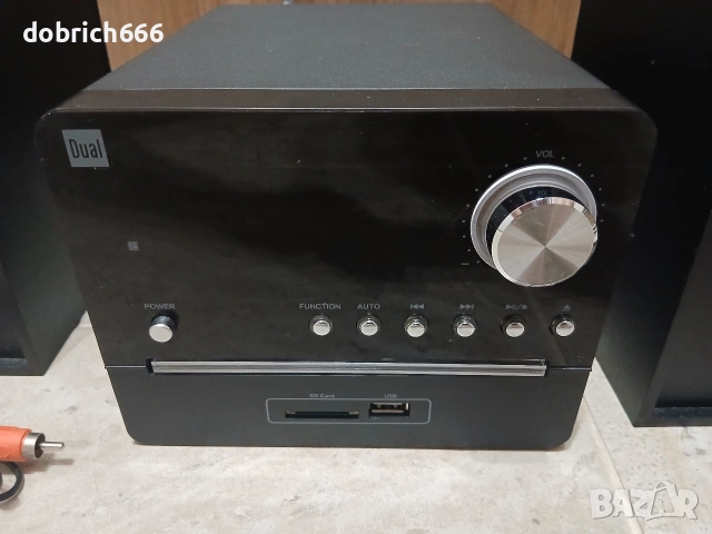 Аудио уредба Dual USB SD CD FM флашка карта памет диск радио с тонколони 25 евро, снимка 7 - Тонколони - 55245315