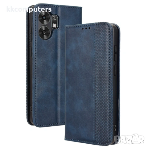 Ретро Кожен Калъф Портфейл за Honor X6d 5G - Магнитен, Стойка, Слотове, 4 цвята, снимка 3 - Калъфи, кейсове - 54518082