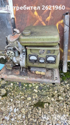 Руски бензинов генератор, снимка 3 - Генератори - 54330502