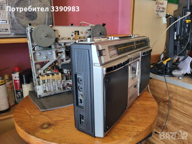 Sharp GF-8585H, снимка 6 - Радиокасетофони, транзистори - 55070144
