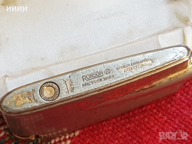 Газова запалка Ronson, снимка 4 - Антикварни и старинни предмети - 55428533