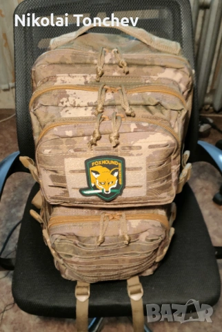 Патрулна раница “Single Suord” Assault Backpack MOLLE Sistem, снимка 2 - Раници - 54664734