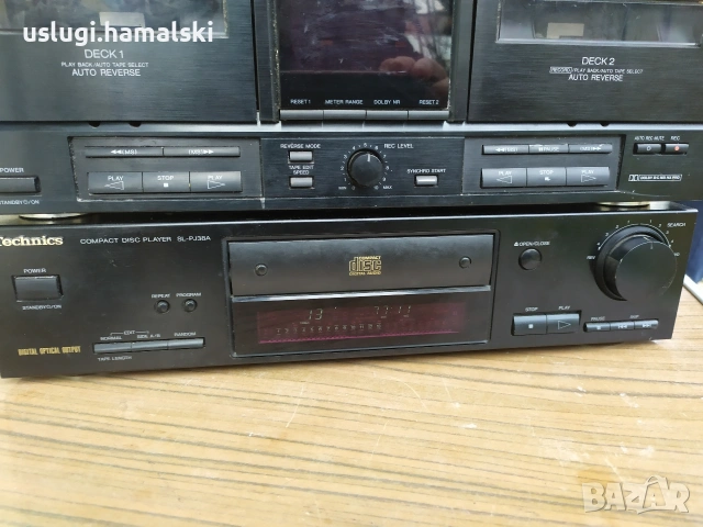 Усилвател/дек/CD плейър Technics, снимка 6 - Ресийвъри, усилватели, смесителни пултове - 53963170