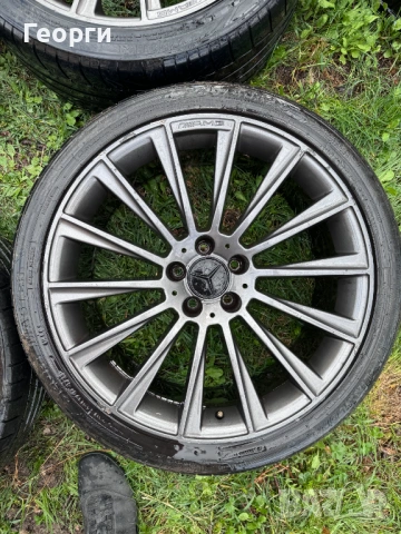 Джанти спортпакет AMG от W222 с гуми за мерцедес 20 цола, снимка 8 - Гуми и джанти - 54429056