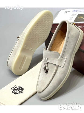 Loro Piana Мокасини Естествен Велур 36-44 Номер 