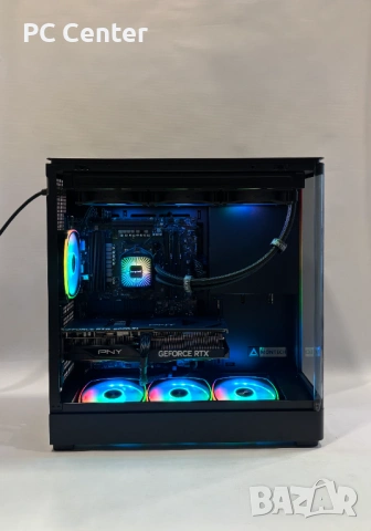 Геймърски компютър AMD Ryzen 7 9800X3D, RTX 5070 Ti 16GB, 64GB ram, снимка 2 - Геймърски - 54128509